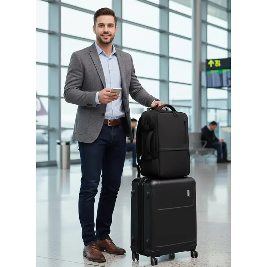 Mochila Move Trek Pro Ekol Travel Cabina Viaje Avión 20L 2