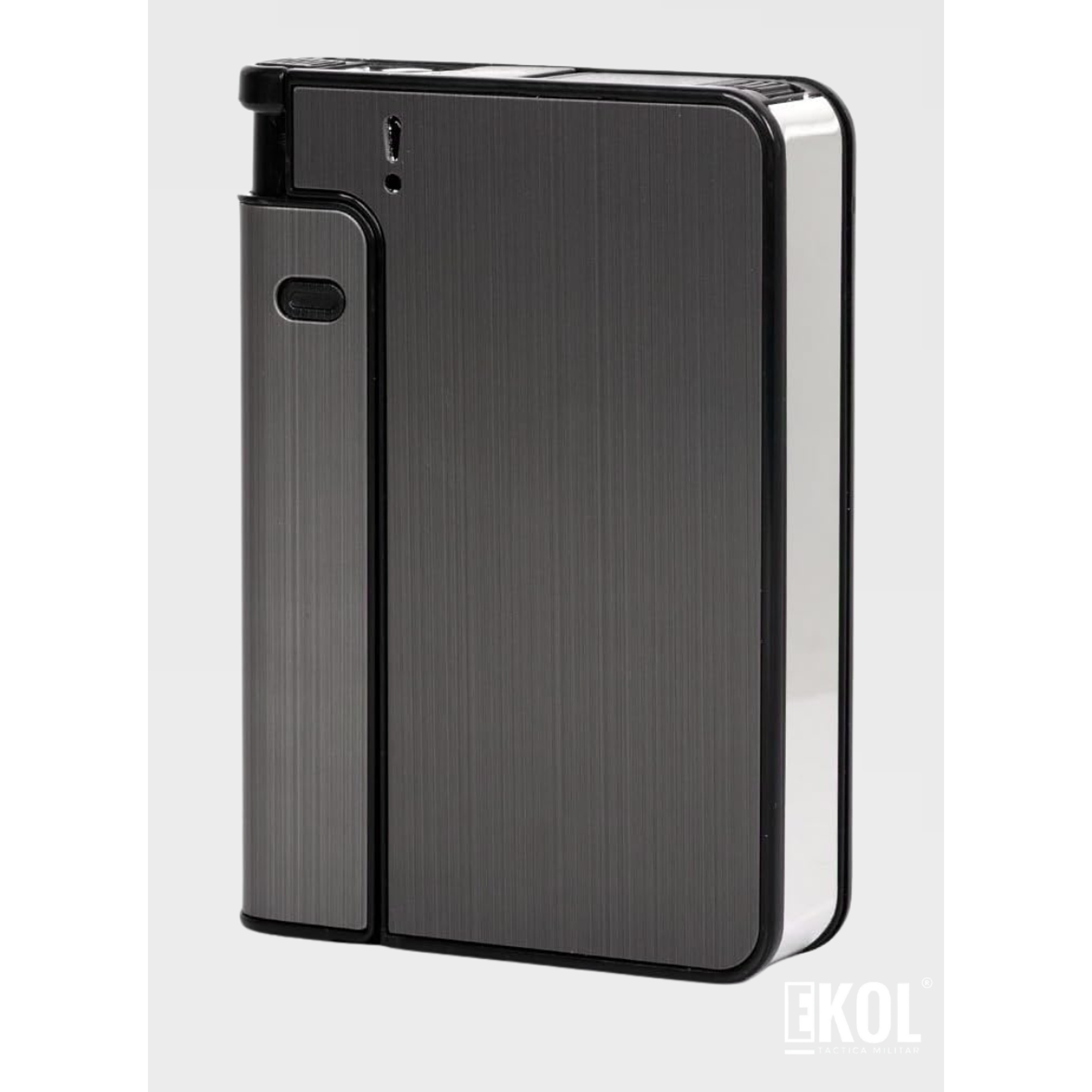 Cigarrera Automática Focus Con Porta Encendedor 3