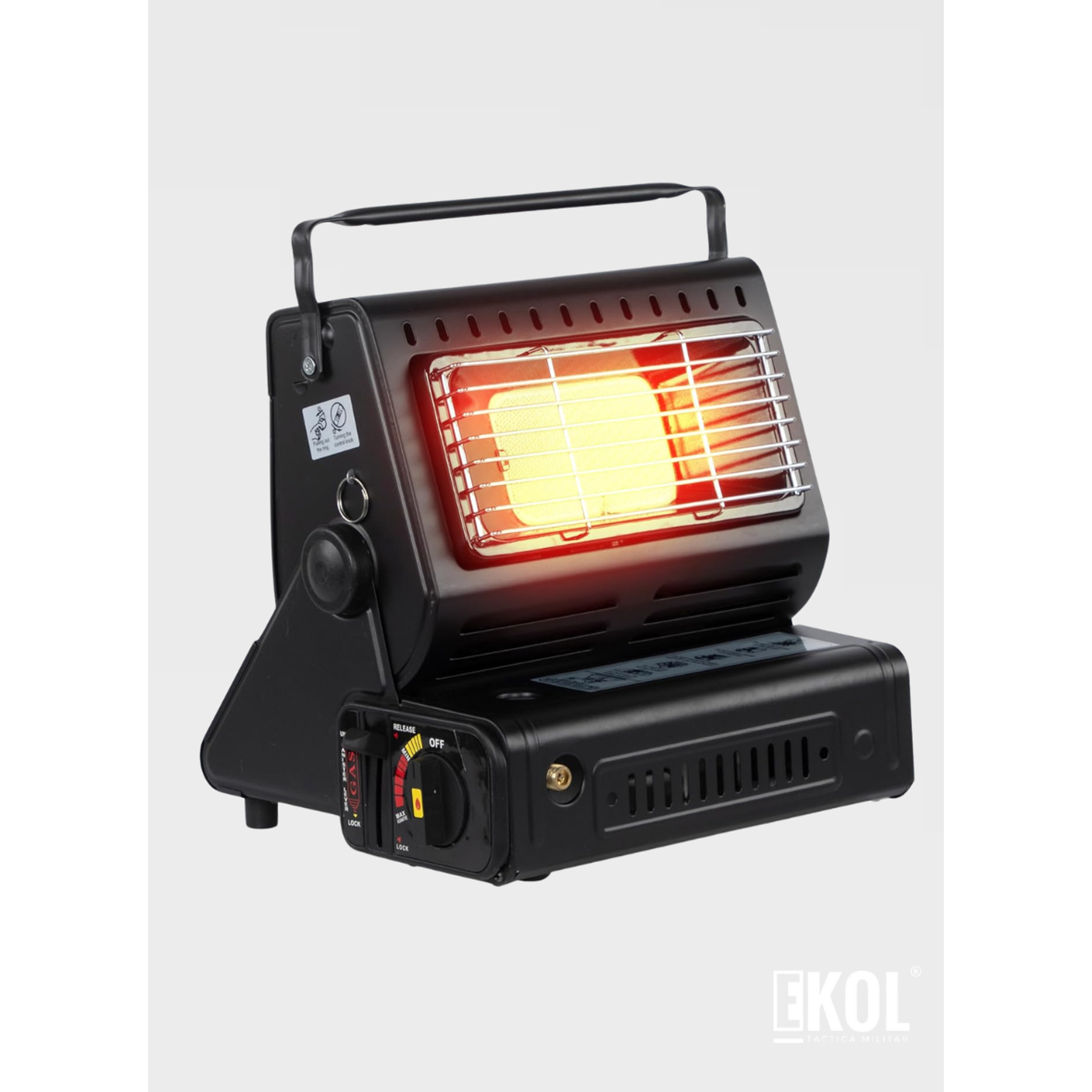 Calefactor Estufa A Gas Portatil Supervivencia Camping 3