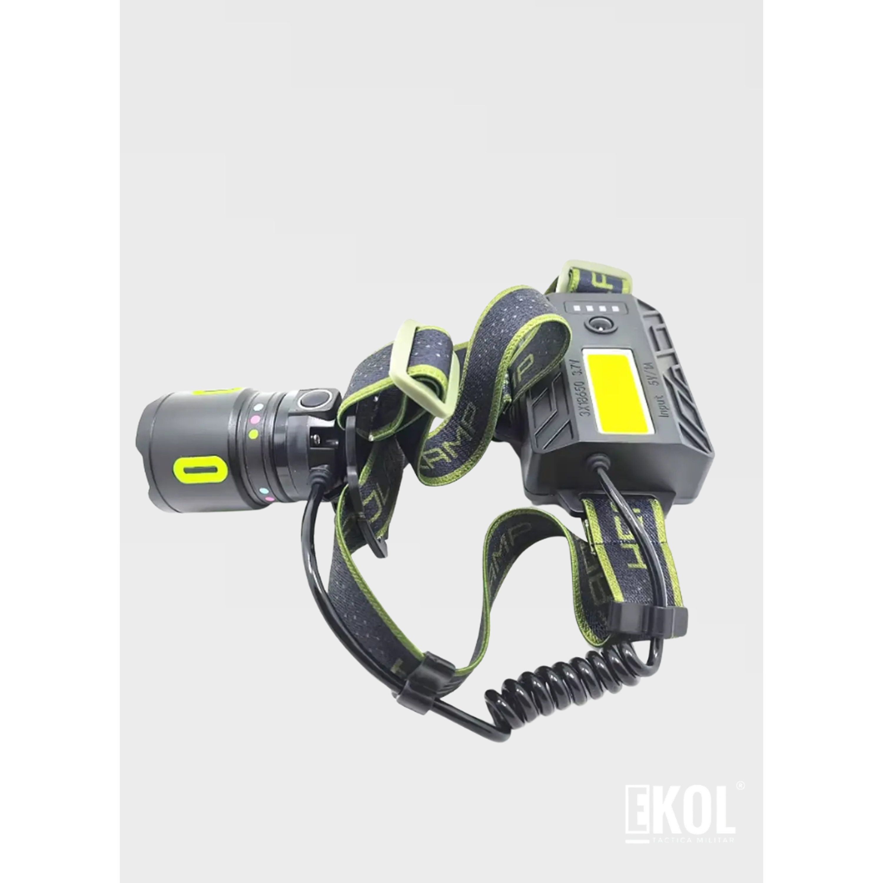 LINTERNA FRONTAL COBA ALTA POTENCIA CAMPING  6