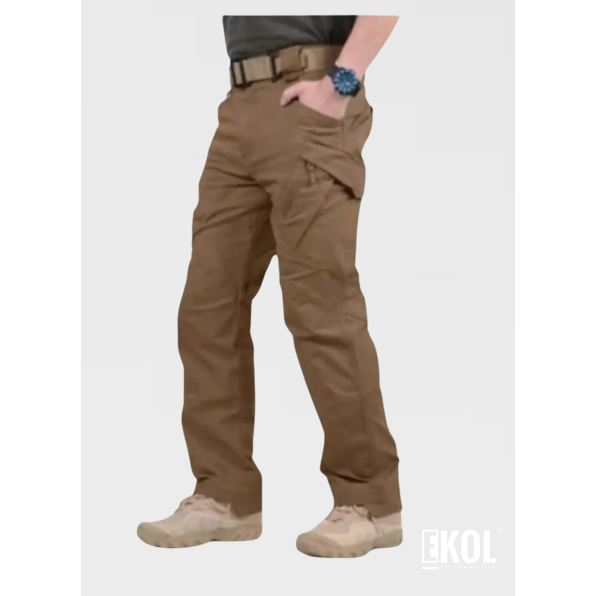 Pantalón Cargo Táctico Outdoor Alto Rendimiento 3