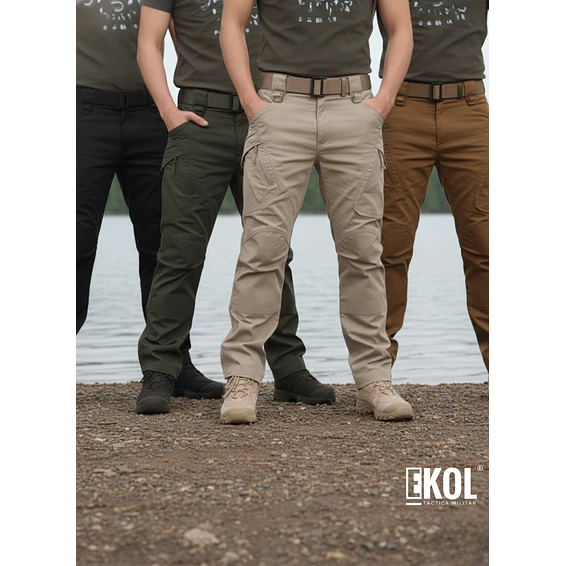Pantalón Cargo Táctico Outdoor Alto Rendimiento 8