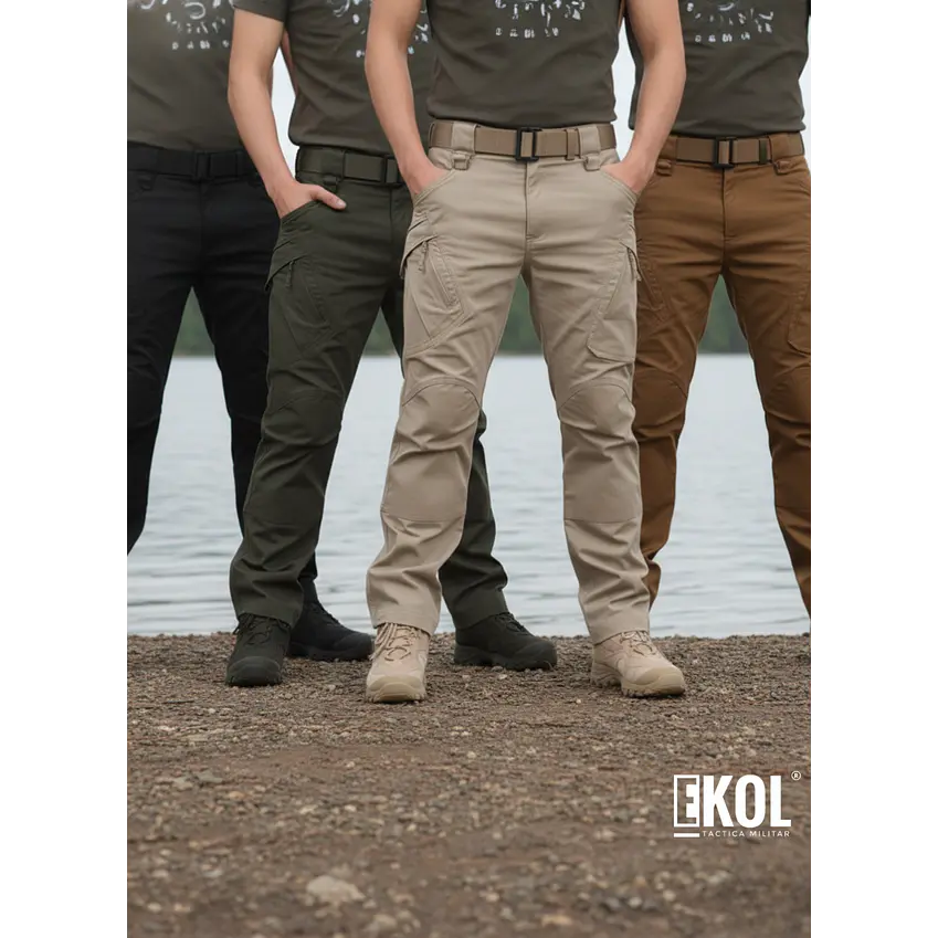 Pantalón Cargo Táctico Outdoor Alto Rendimiento 8