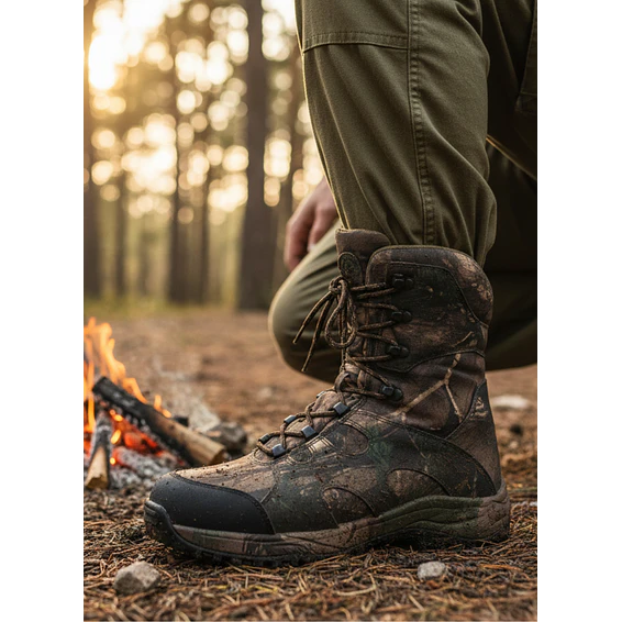 Bota Delta Camuflada Real Tree – Caña Alta y Máxima Resistencia 6
