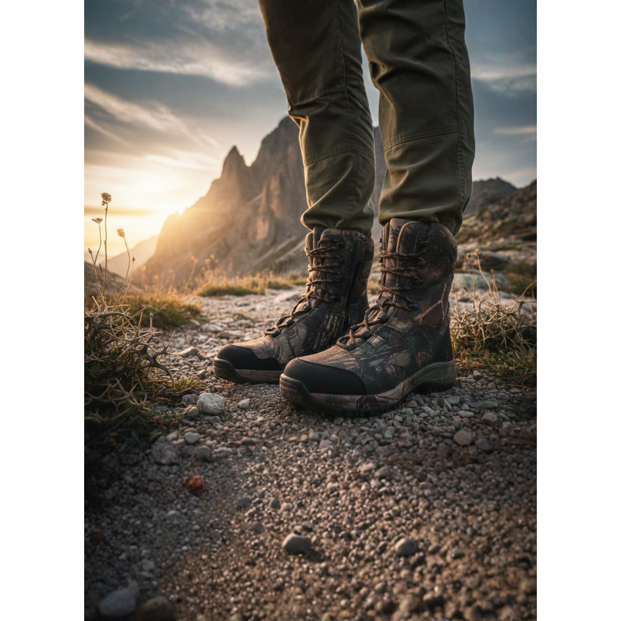 Bota Delta Camuflada Real Tree – Caña Alta y Máxima Resistencia 1