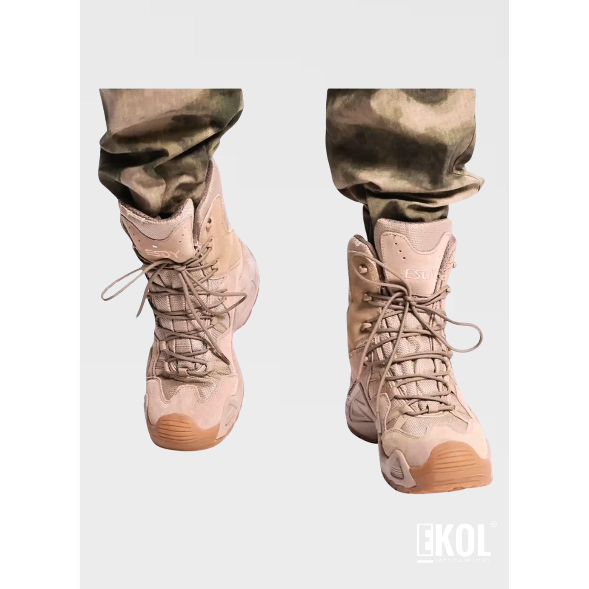 Bota Táctica Militar Esdy | Resistencia Extrema y Comodidad 7