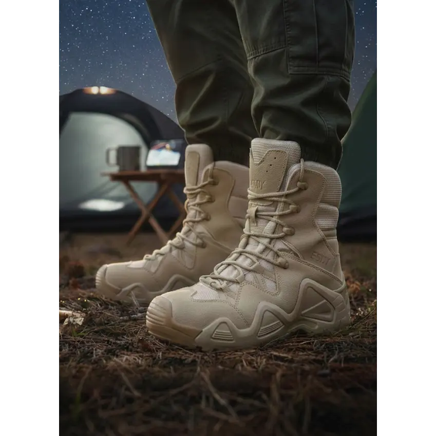 Bota Táctica Militar Esdy | Resistencia Extrema y Comodidad 8