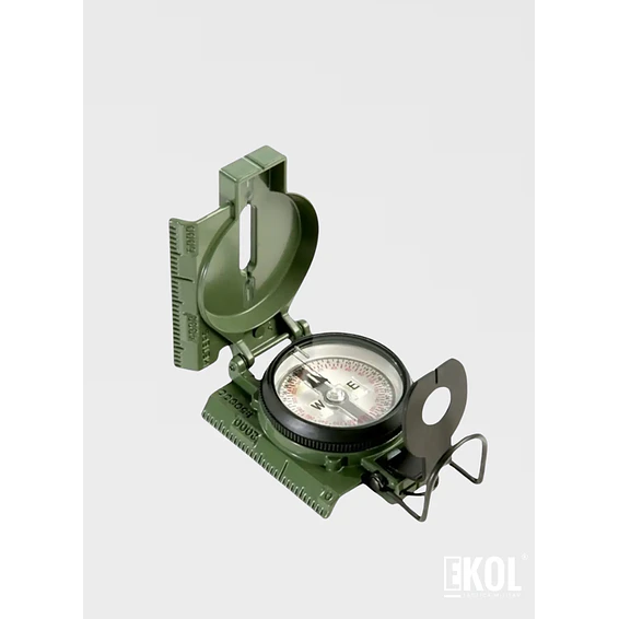 Brújula Táctica Militar Impermeable y Luminosa – Ideal para Camping, Trekking y Supervivencia 2