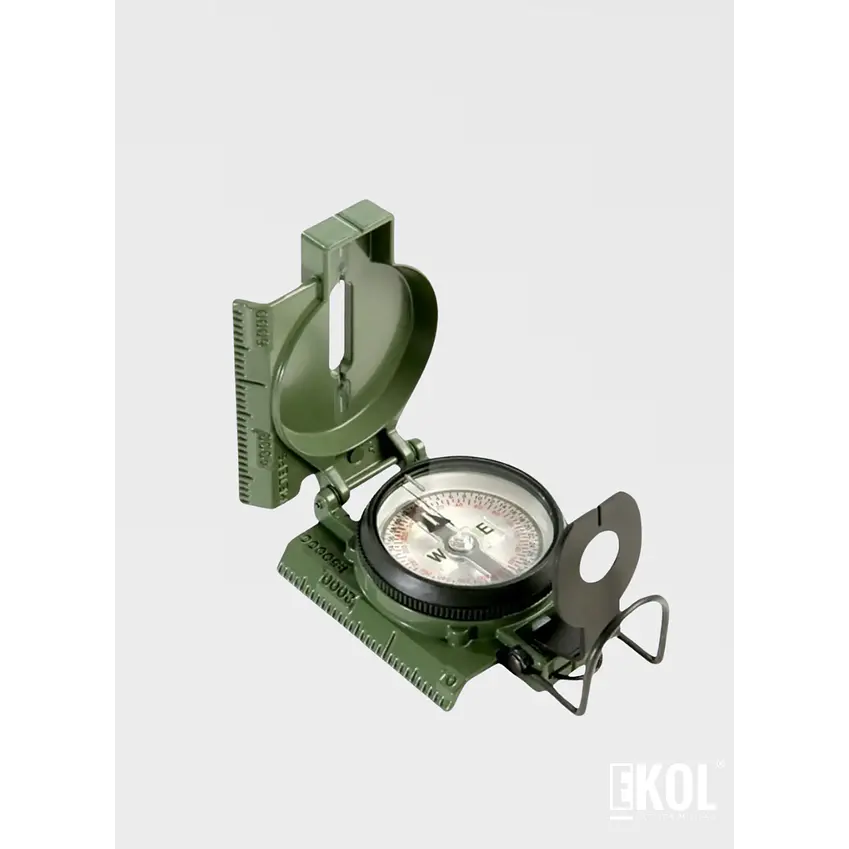 Brújula Táctica Militar Impermeable y Luminosa – Ideal para Camping, Trekking y Supervivencia 2