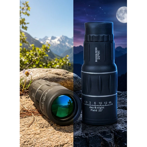 Monocular Waterproof Comet 16x52 | Alcance 8000m | Lente de Alta Definición 2