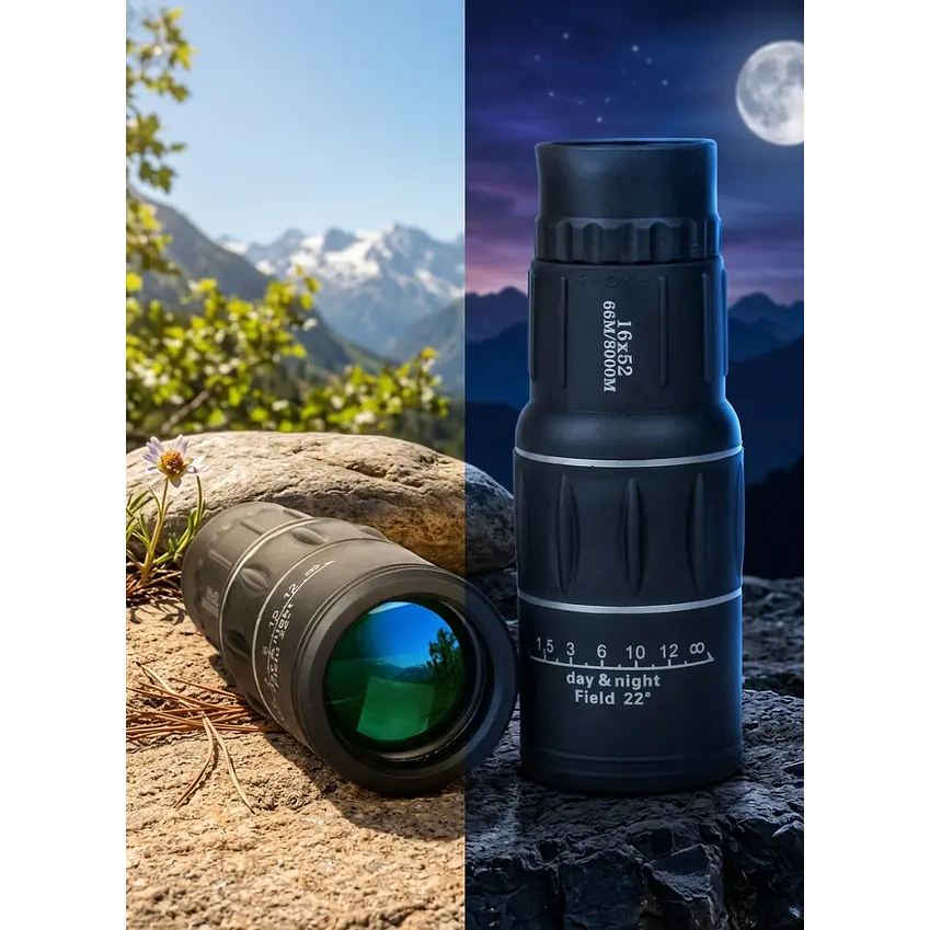 Monocular Waterproof Comet 16x52 | Alcance 8000m | Lente de Alta Definición 2