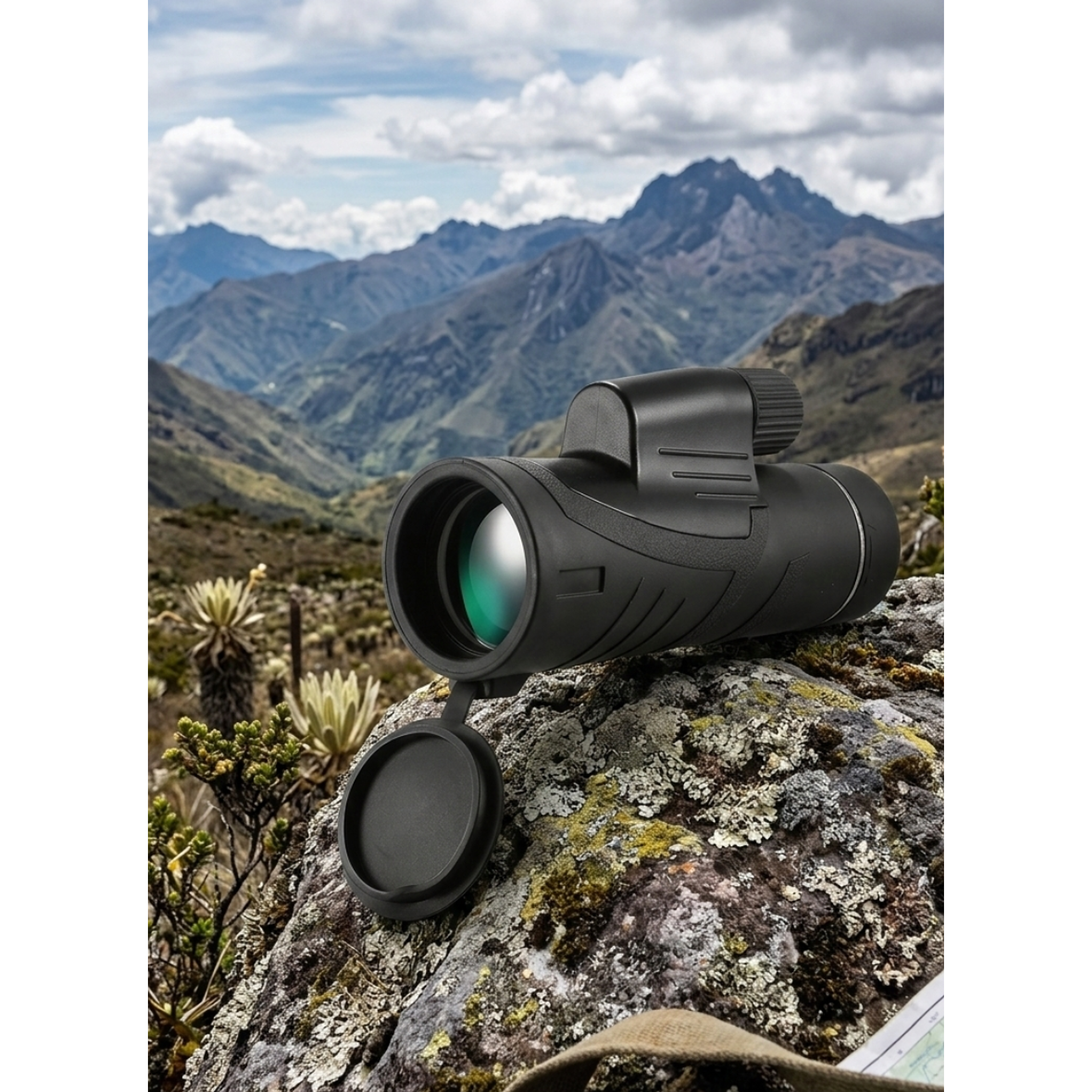 Monocular Binoculares Waterproof Monocular Zoom 10x42 Comet Negro 1