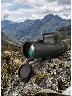 Monocular Binoculares Waterproof Monocular Zoom 10x42 Comet Negro