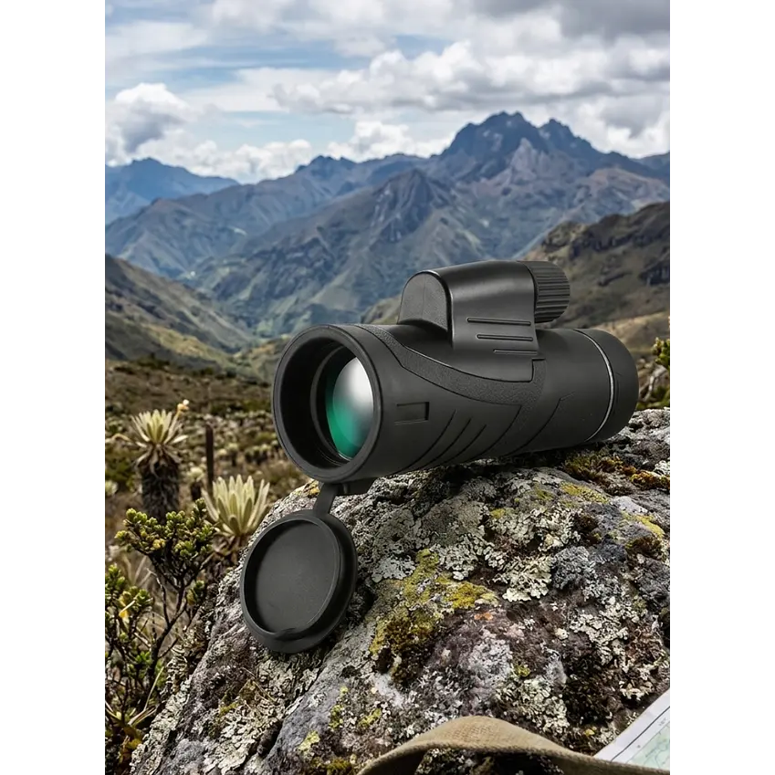 Monocular Binoculares Waterproof Monocular Zoom 10x42 Comet Negro 1