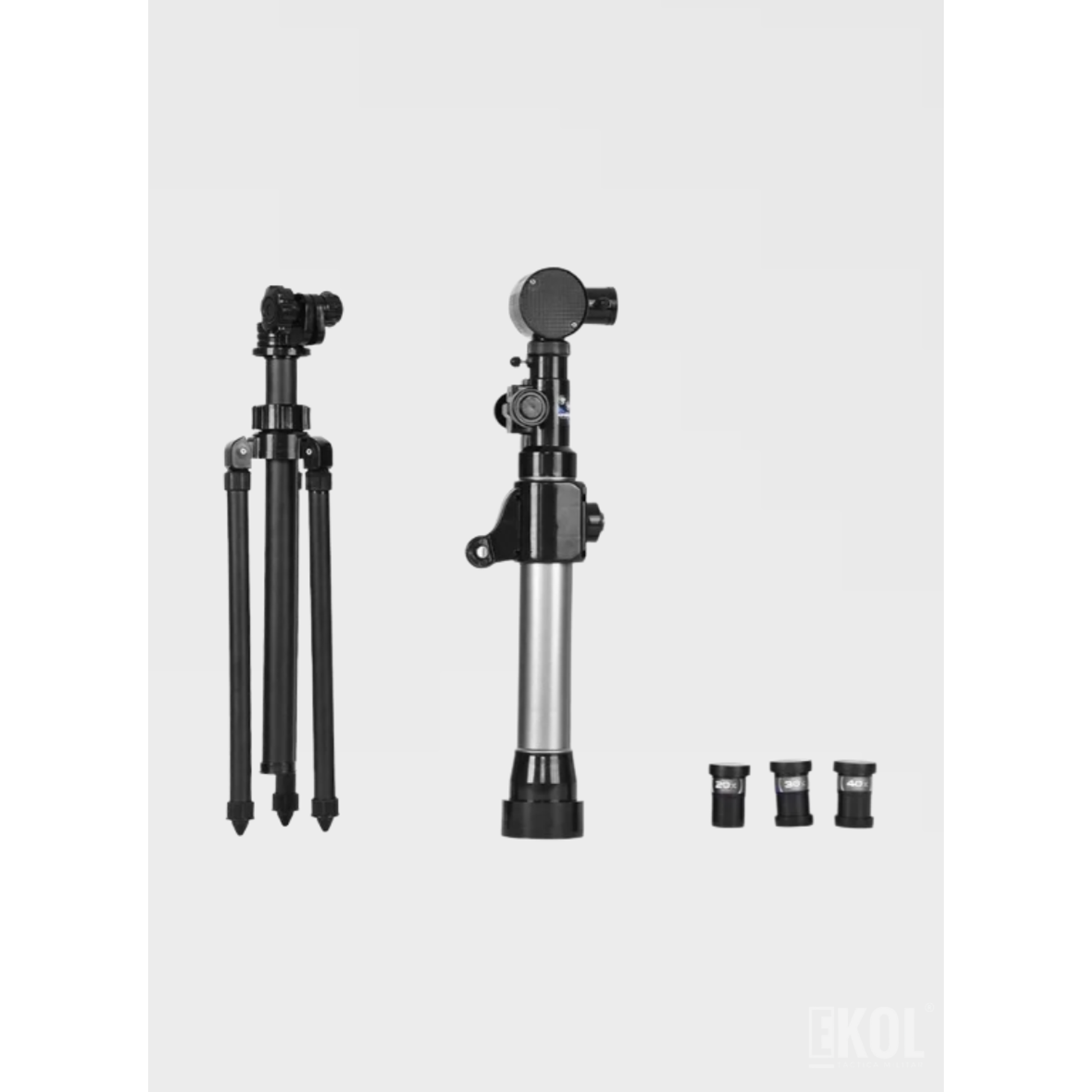 Telescopio Monocular Híbrido Astronómico y Terrestre + Trípode | Aumentos 20x 30x 40x 6