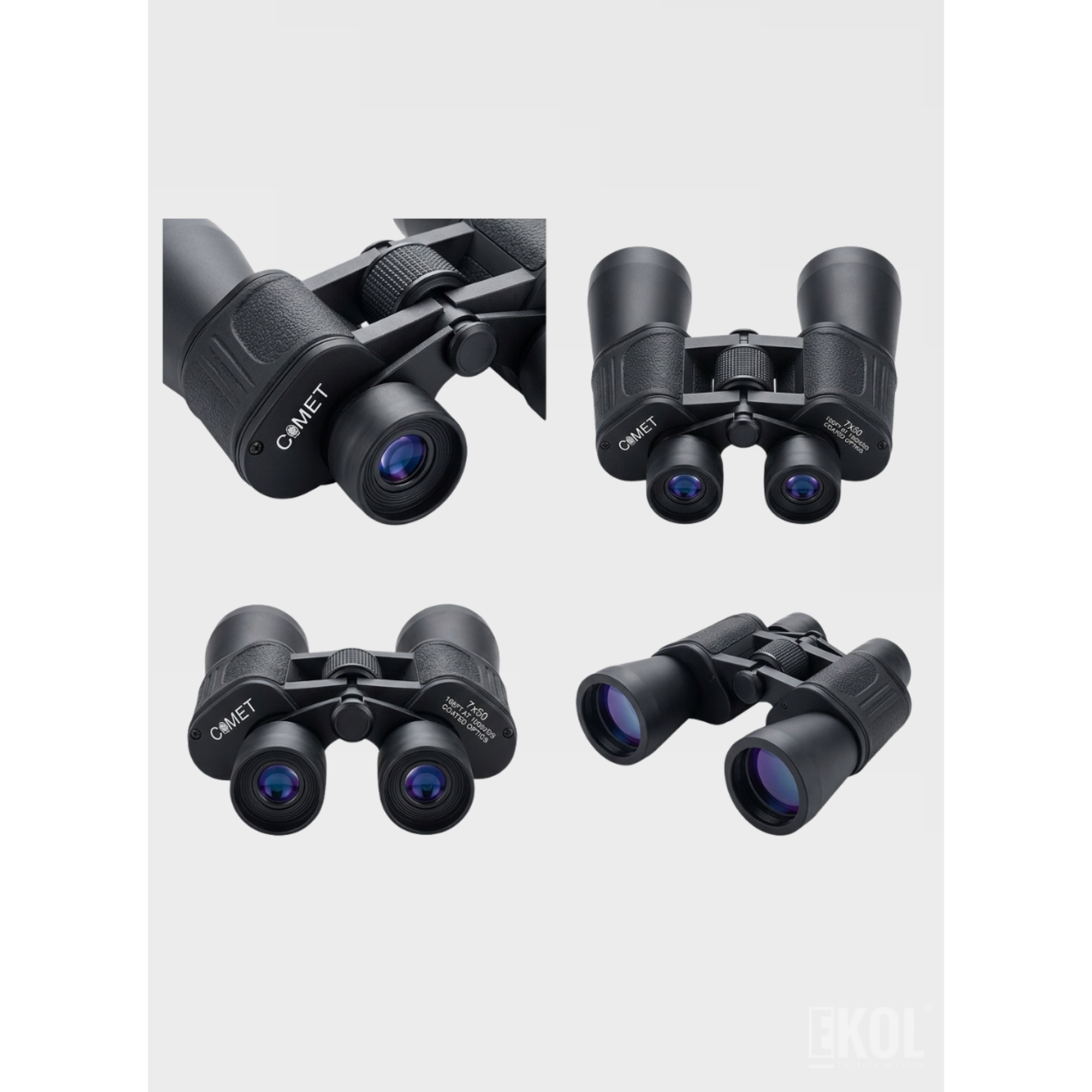 Binoculares Prismáticos Comet 7x50 Comet - Alta Visibilidad para Trekking y Camping 5