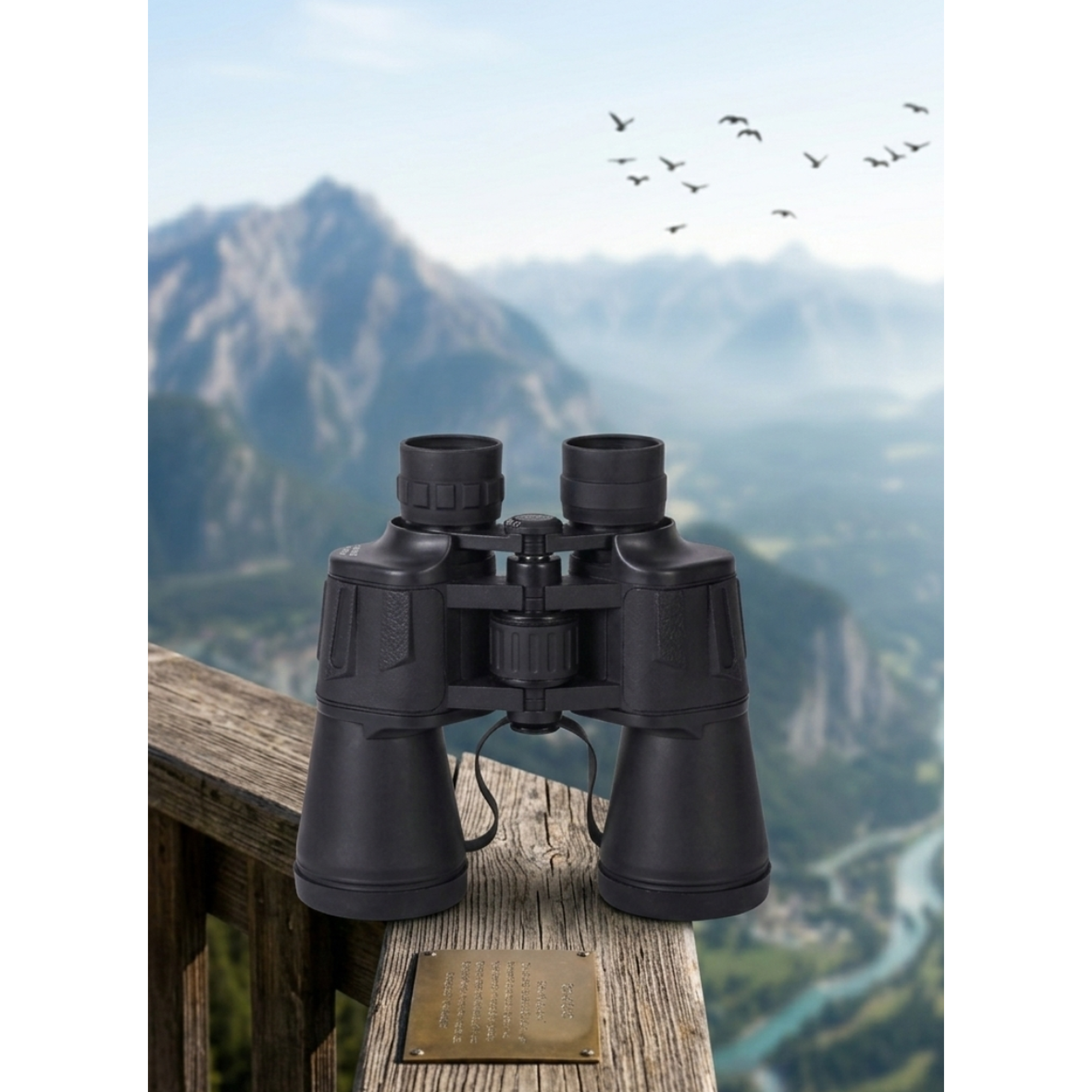 Binoculares Profesionales 20x50 de Alta Potencia - Prismáticos de Largo Alcance con Visión Clara y Estuche 1