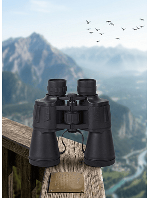 Binoculares Profesionales 20x50 de Alta Potencia - Prismáticos de Largo Alcance con Visión Clara y Estuche