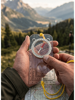 Brujula  Trekking Outdoor Militar