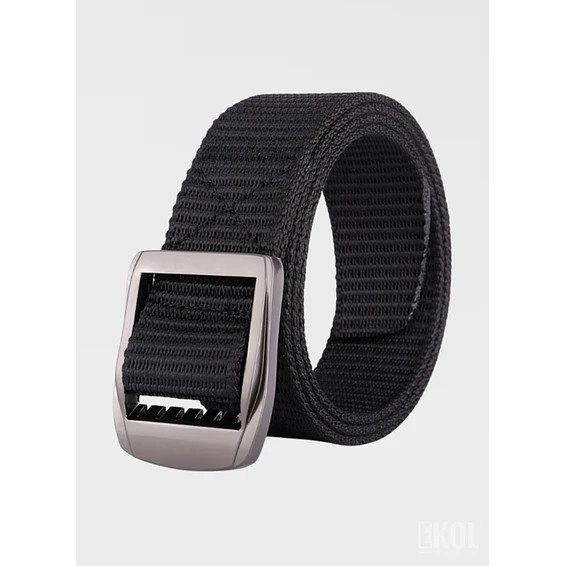 Cinturón de Lona Ajustable para Hombre - Estilo Casual y Militar 4