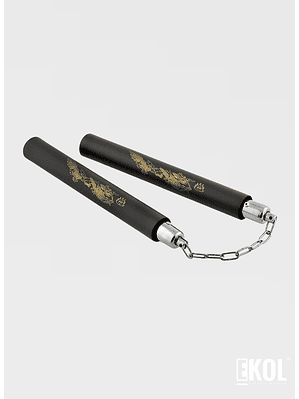 Nunchaku de Alta Calidad con Cadena Cromada