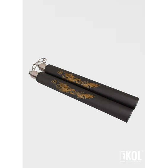Nunchaku de Alta Calidad con Cadena Cromada 4