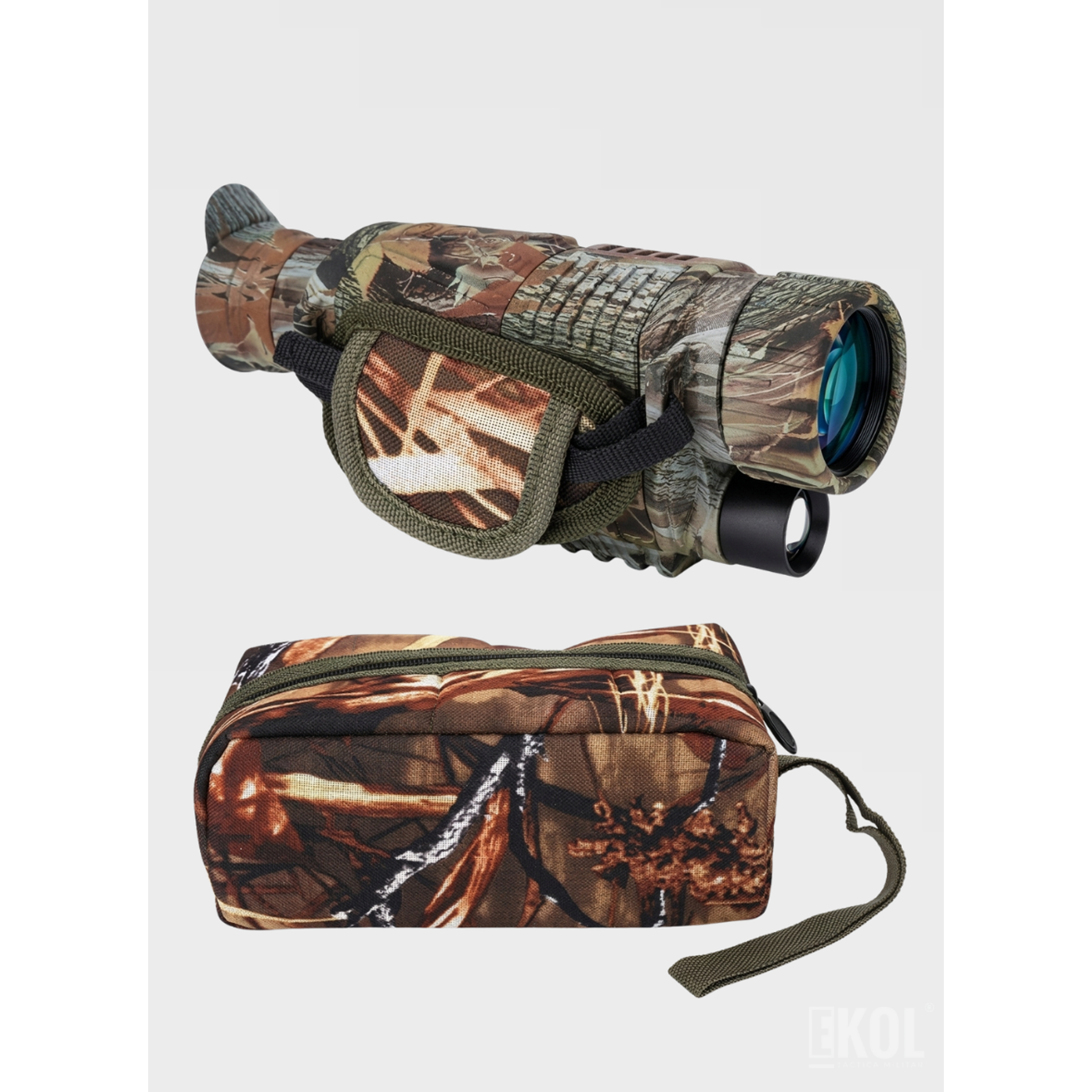 Telescopio Monocular Visión Nocturna 5x40 Digital Infrarrojo HD 6