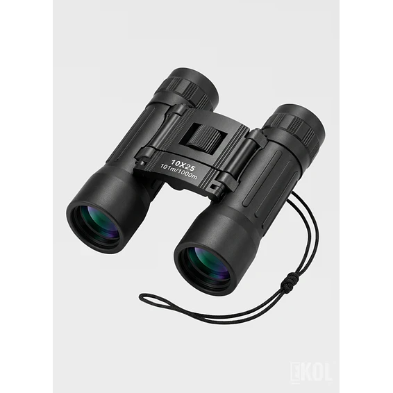 Binoculares Profesionales 10x25 - Alcance 1000m, Compactos y Potentes 6