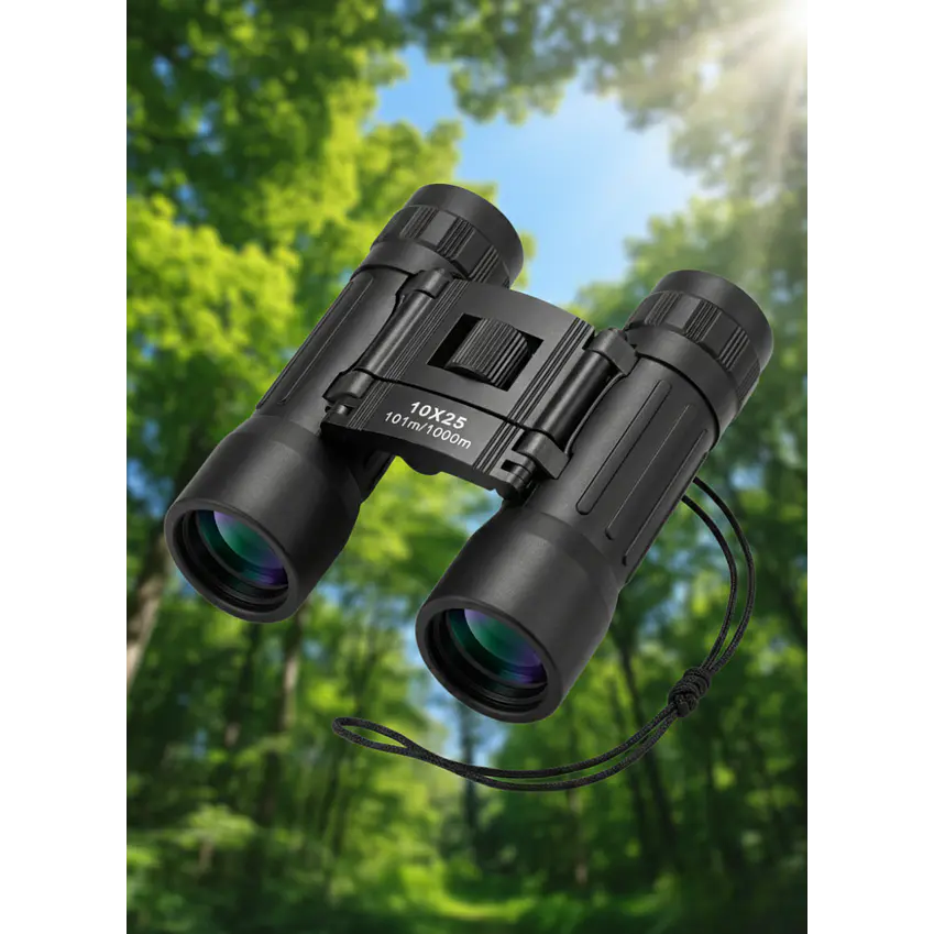 Binoculares Profesionales 10x25 - Alcance 1000m, Compactos y Potentes 1