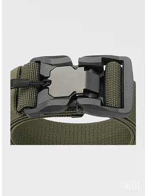 Cinturón Táctico Militar de Nylon con Hebilla de Liberación Rápida - Ajustable y de Alta Resistencia