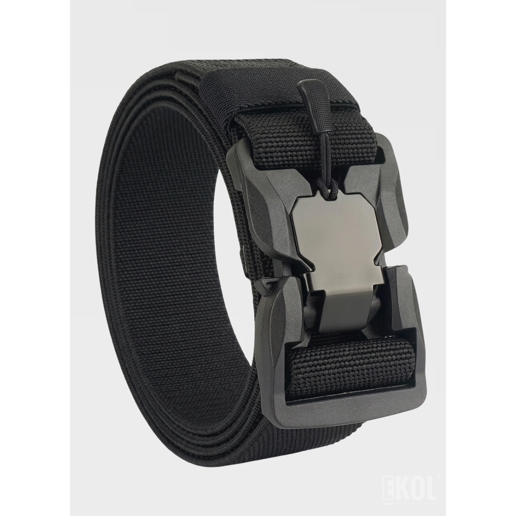 Cinturón Táctico Militar de Nylon con Hebilla de Liberación Rápida - Ajustable y de Alta Resistencia 3