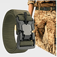 Cinturón Táctico Militar de Nylon con Hebilla de Liberación Rápida - Ajustable y de Alta Resistencia - Miniatura 4