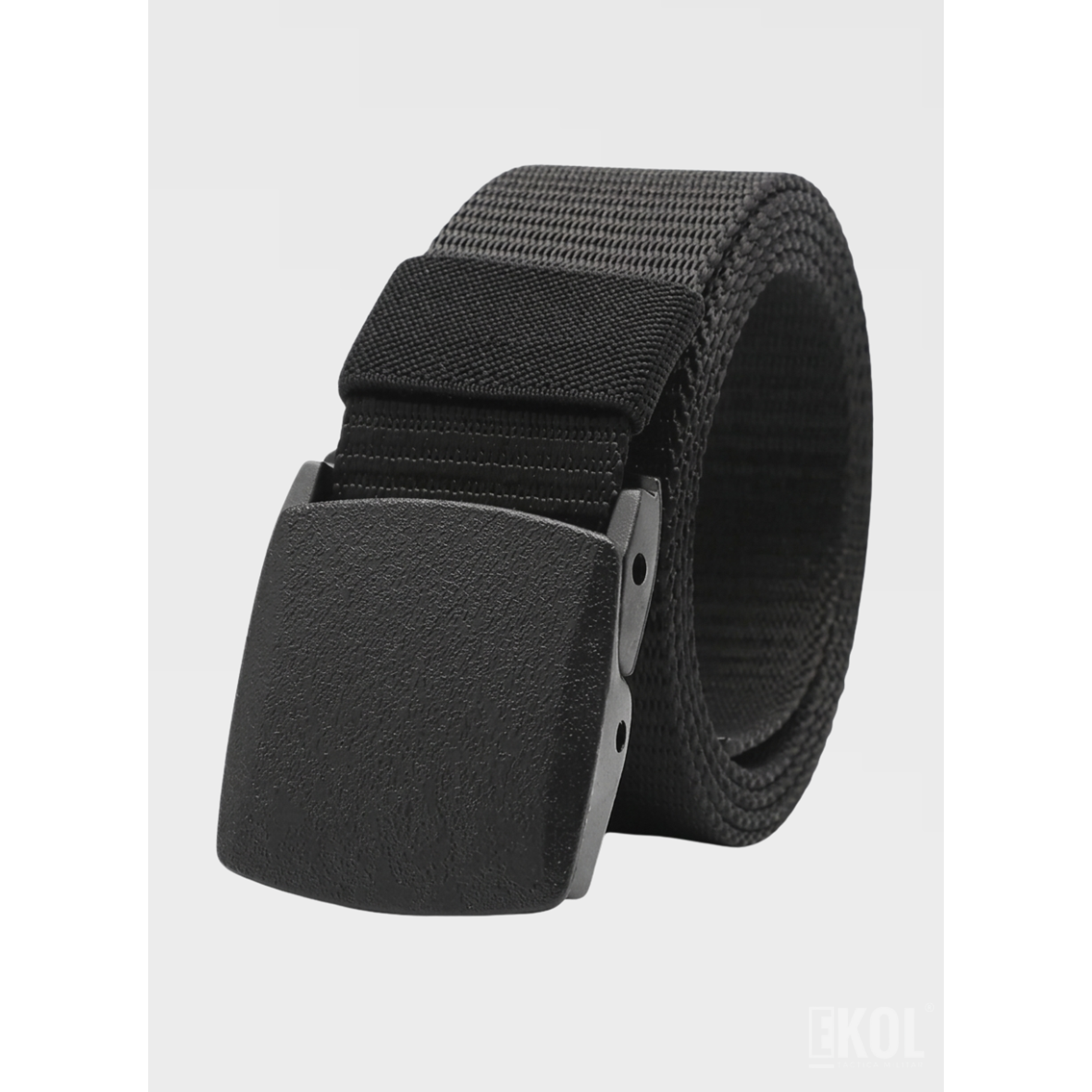 Cinturón de Trabajo en Lona de Nailon: Correa de Uso Rudo con Hebilla Automática de Plástico 3