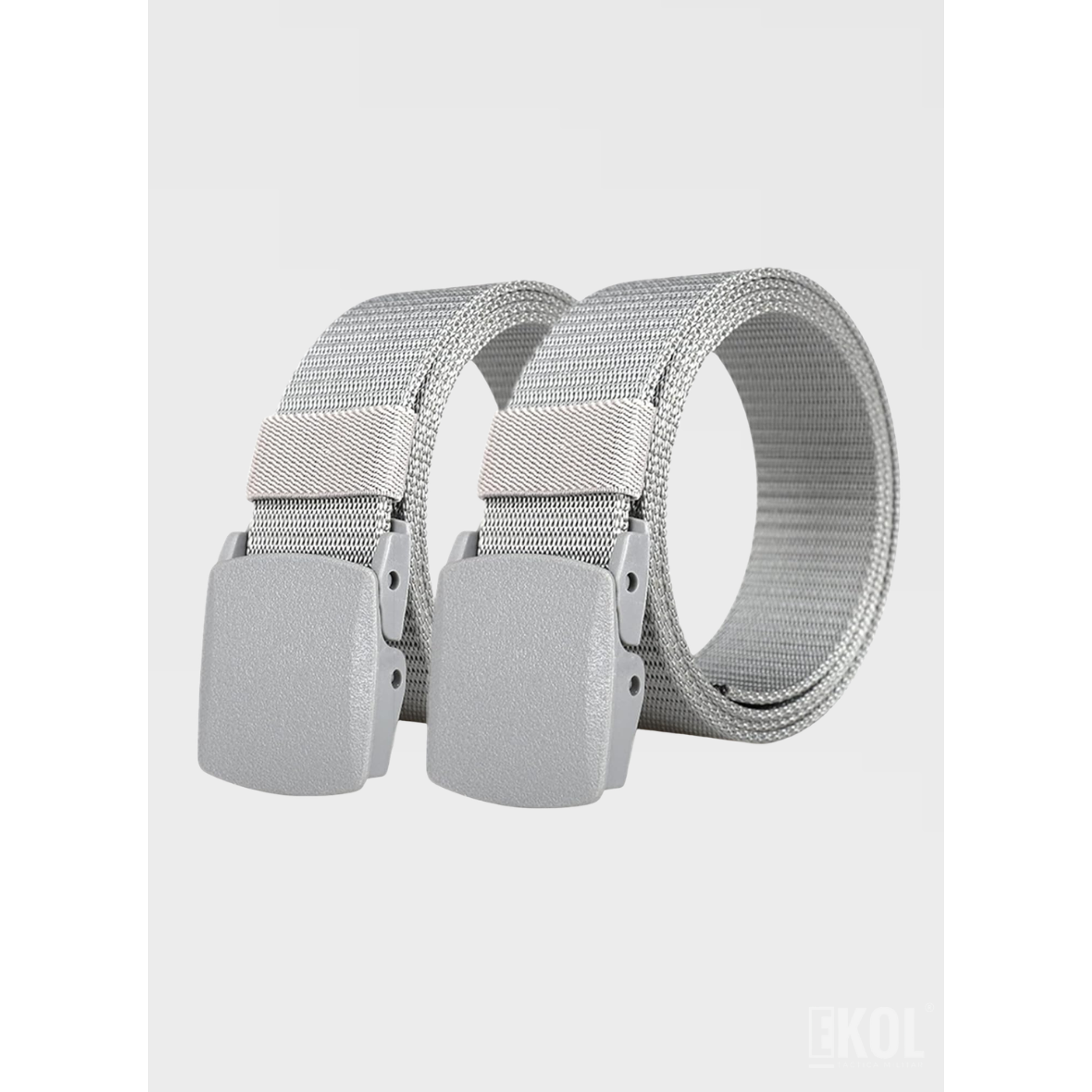 Cinturón de Trabajo en Lona de Nailon: Correa de Uso Rudo con Hebilla Automática de Plástico 5