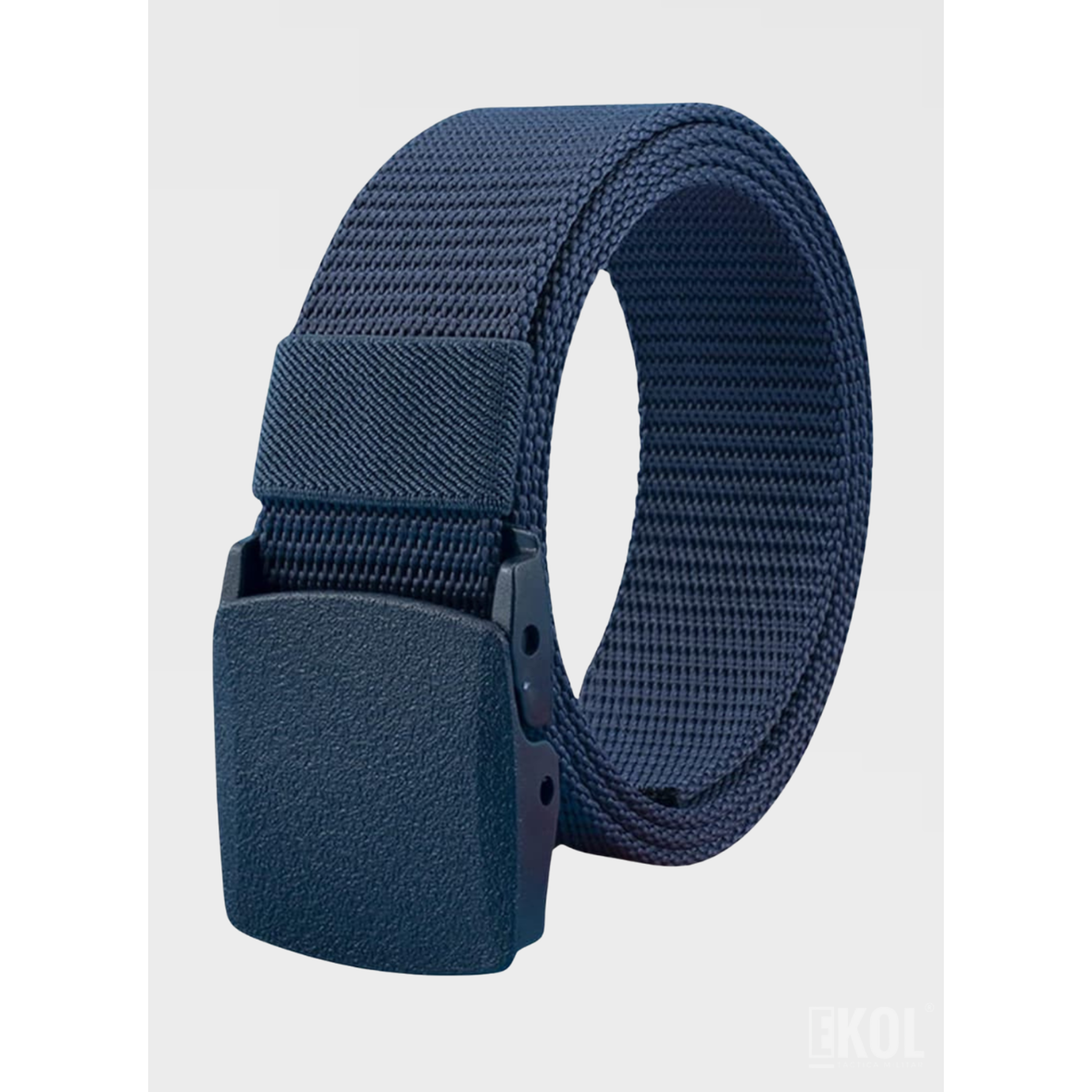 Cinturón de Trabajo en Lona de Nailon: Correa de Uso Rudo con Hebilla Automática de Plástico 4