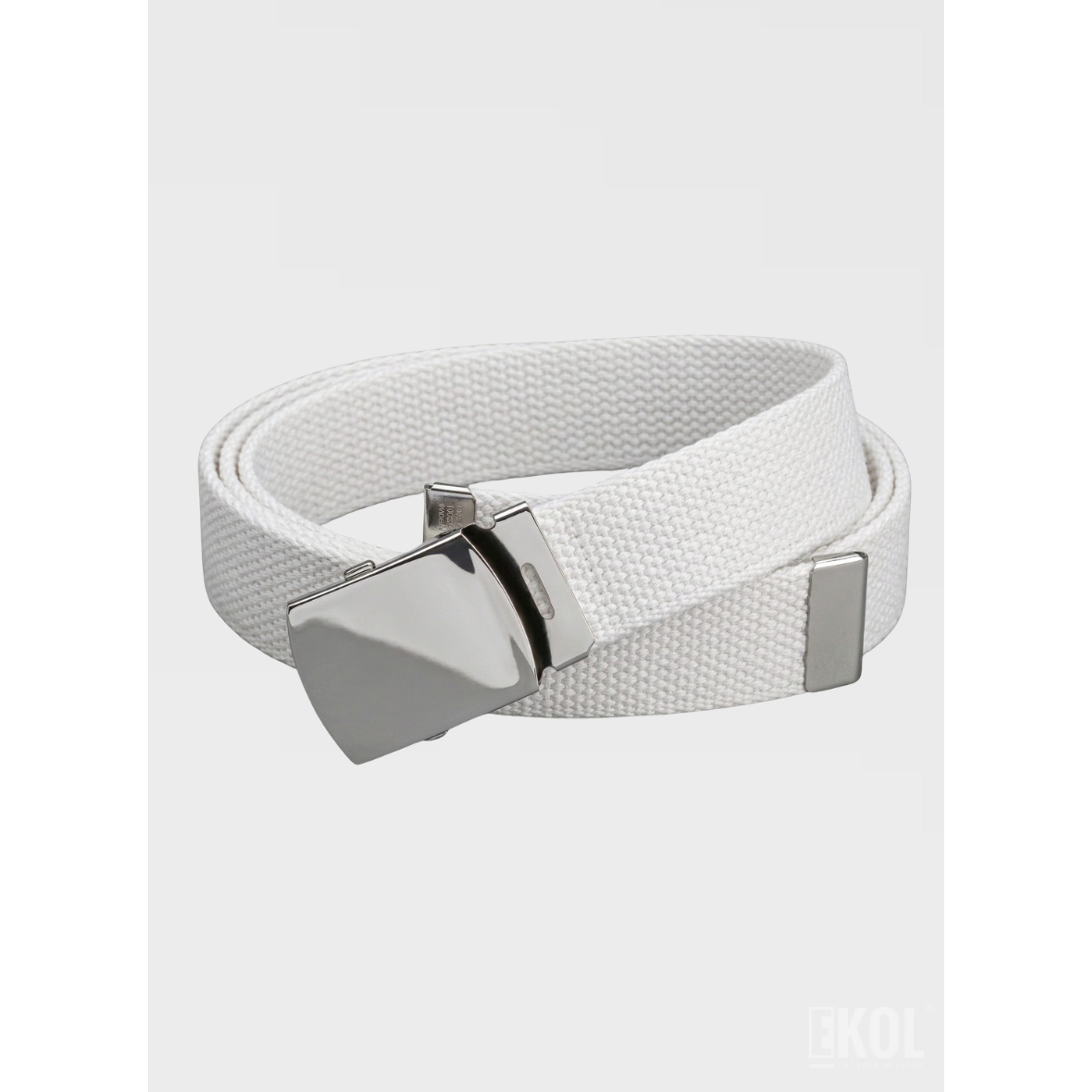 Cinturón Táctico Militar de Lona y Nailon - Hebilla Metálica Reforzada - 110cm 6