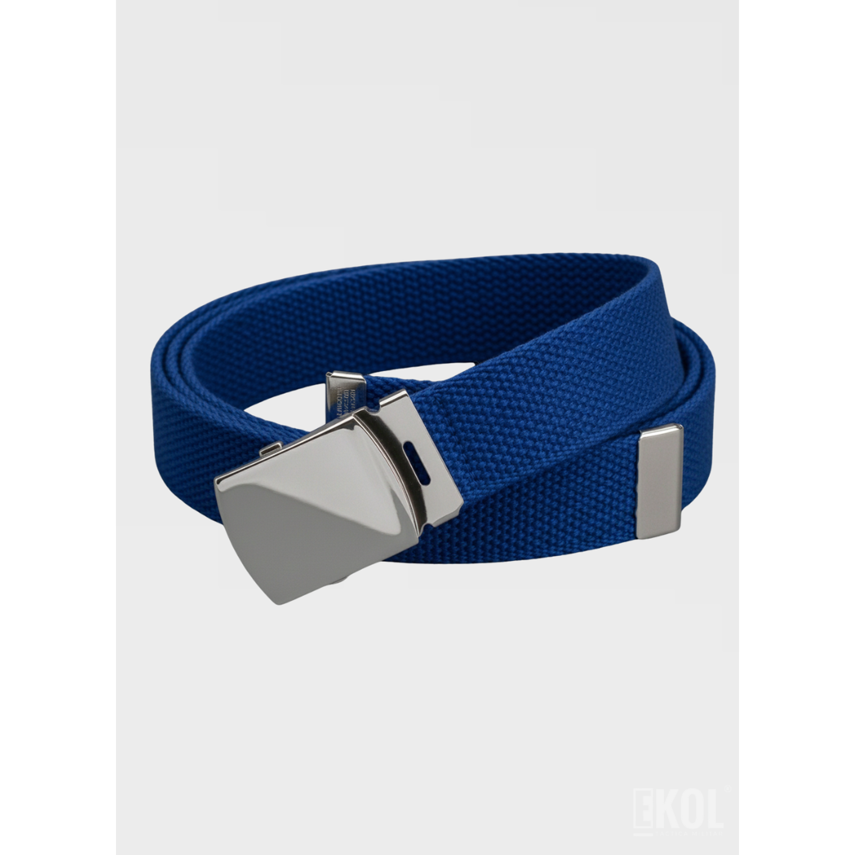 Cinturón Táctico Militar de Lona y Nailon - Hebilla Metálica Reforzada - 110cm 10