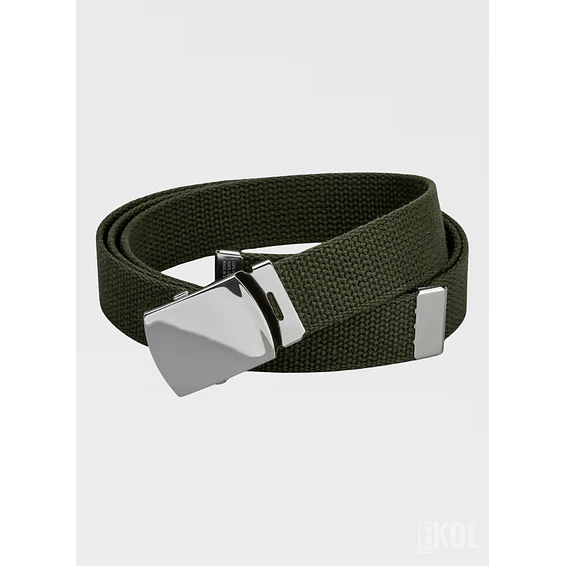 Cinturón Táctico Militar de Lona y Nailon - Hebilla Metálica Reforzada - 110cm 3