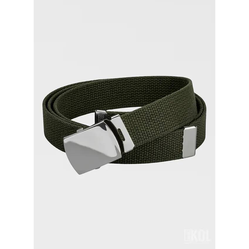 Cinturón Táctico Militar de Lona y Nailon - Hebilla Metálica Reforzada - 110cm 3