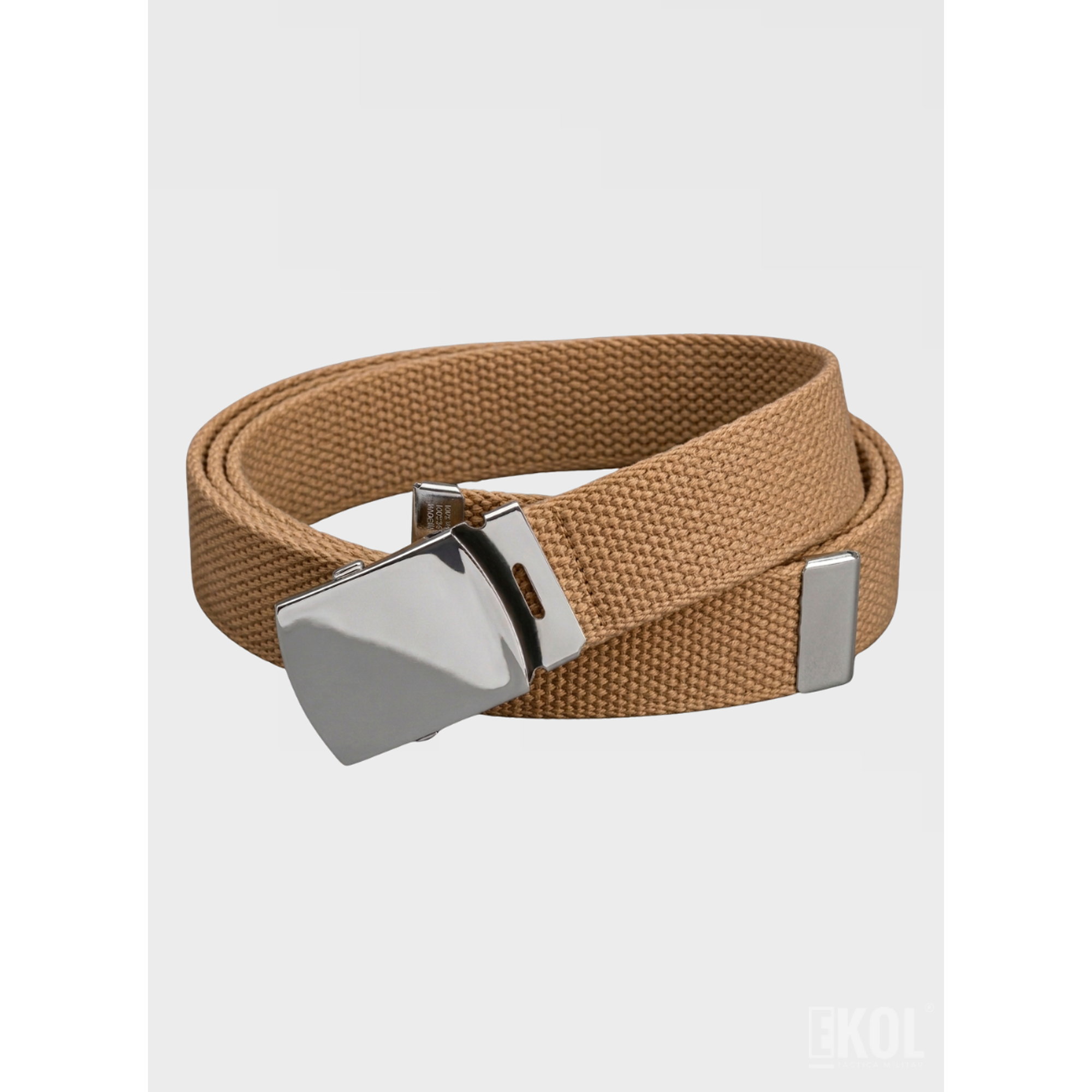 Cinturón Táctico Militar de Lona y Nailon - Hebilla Metálica Reforzada - 110cm 8