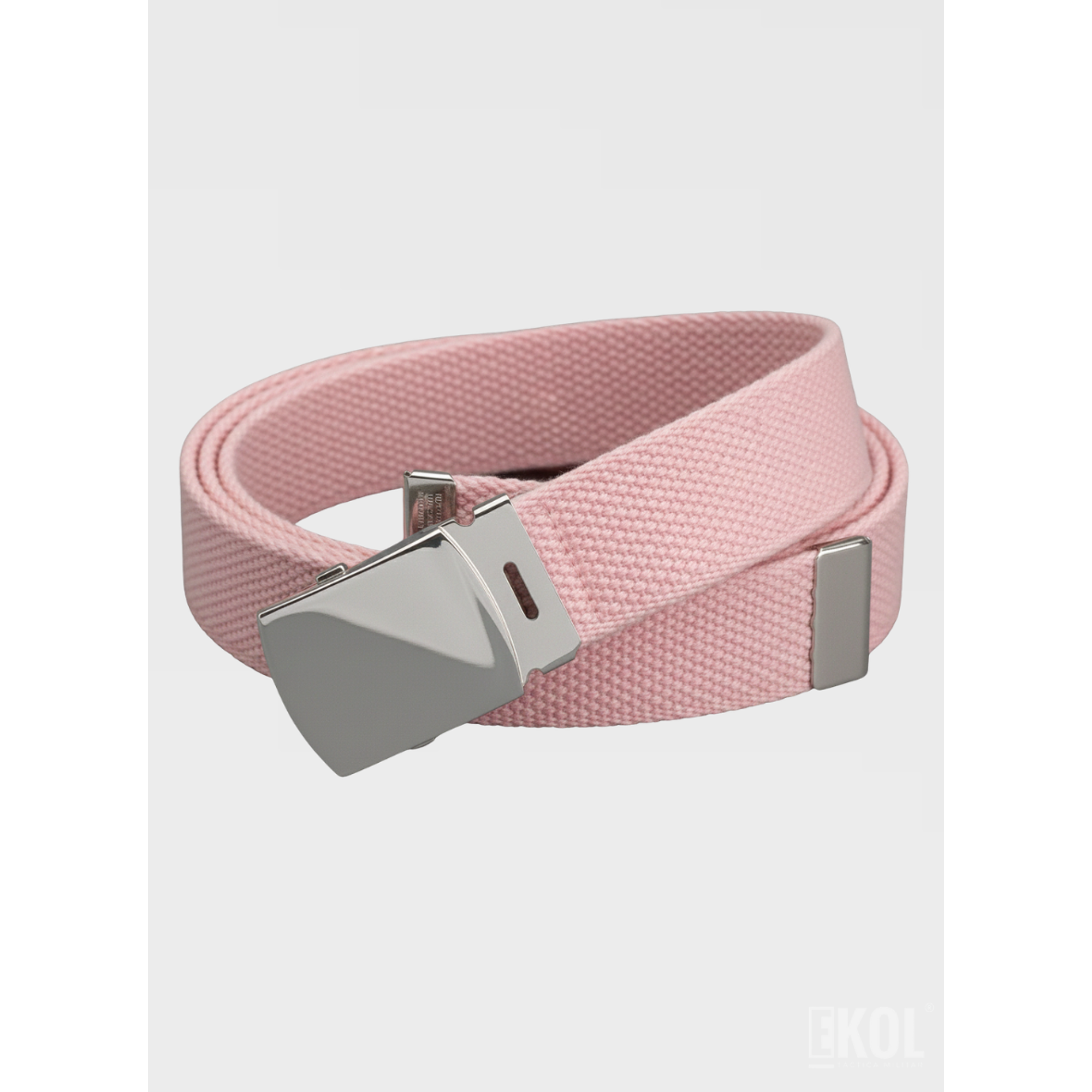 Cinturón Táctico Militar de Lona y Nailon - Hebilla Metálica Reforzada - 110cm 11