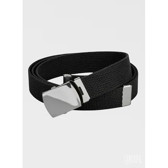 Cinturón Táctico Militar de Lona y Nailon - Hebilla Metálica Reforzada - 110cm 1