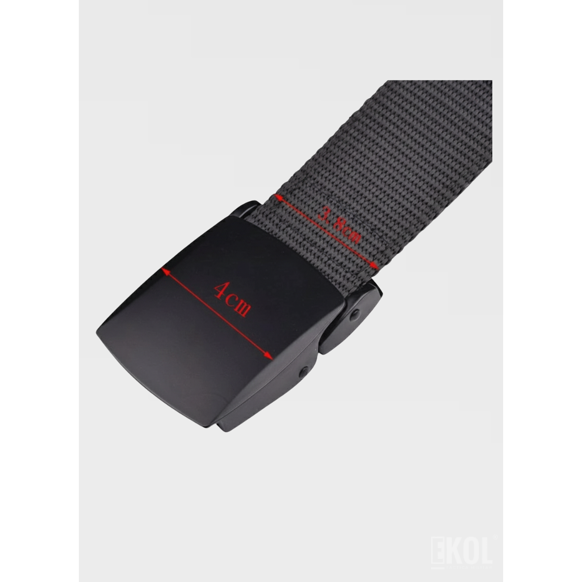 Cinturón Táctico Militar Hebilla de Aleación Reforzada RD8244 3