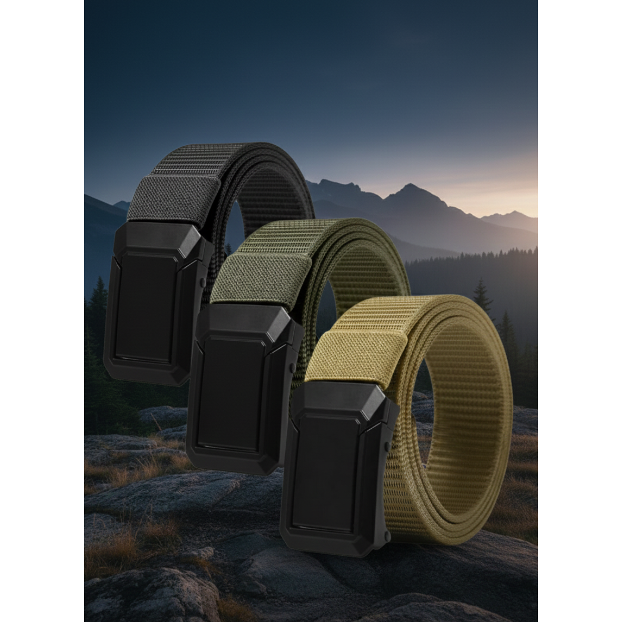 Cinturón de Combate Táctico M136 - Ajustable de Alta Resistencia para Supervivencia y Outdoor 1