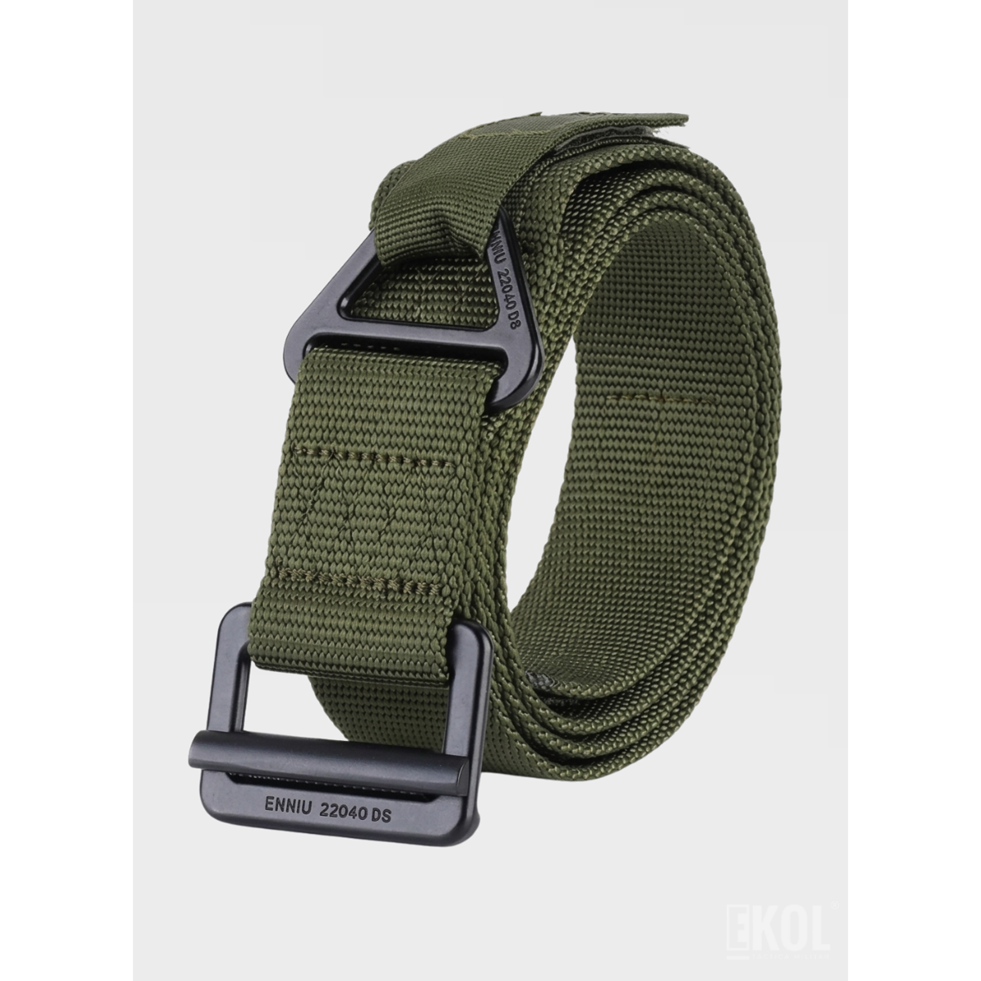 Cinturón Táctico Militar Nylon 128cm Hebilla De Metal  4