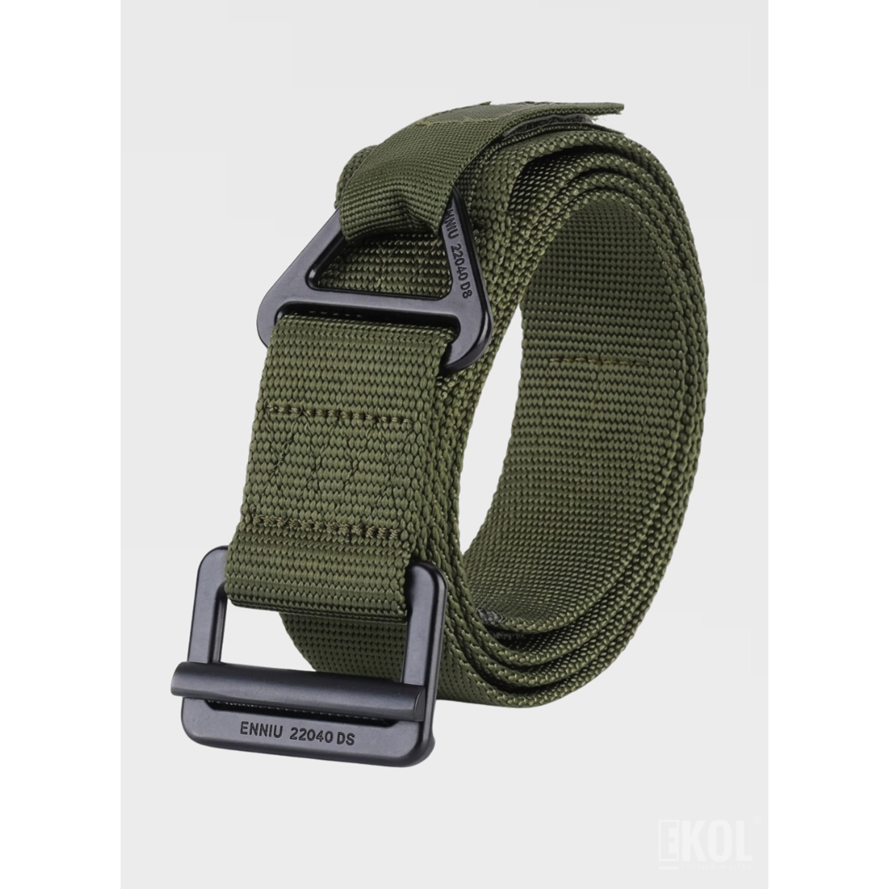 Cinturón Táctico Militar Nylon 128cm Hebilla De Metal  4