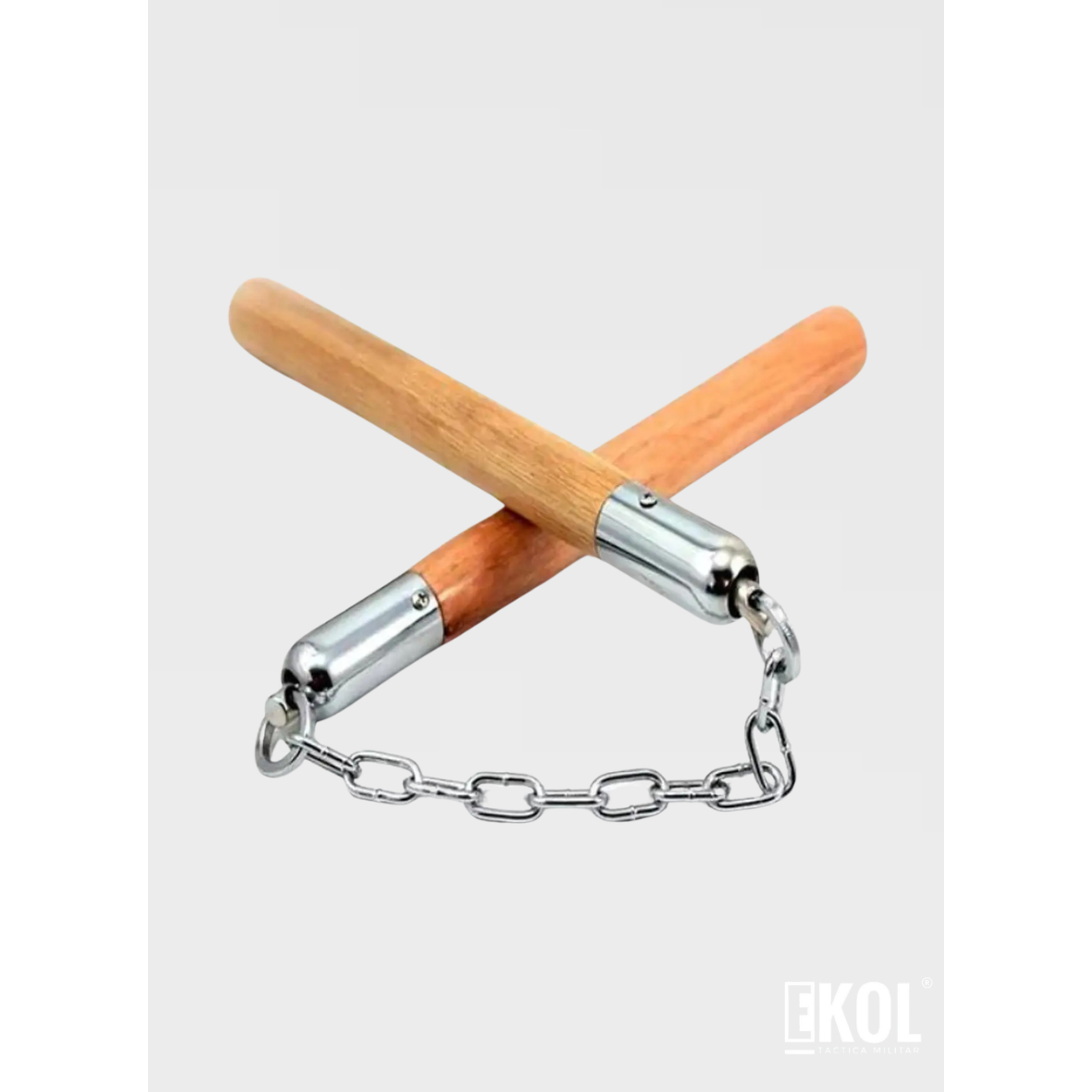 Nunchaku Madera Practico Artes Marciales 31 cm 3