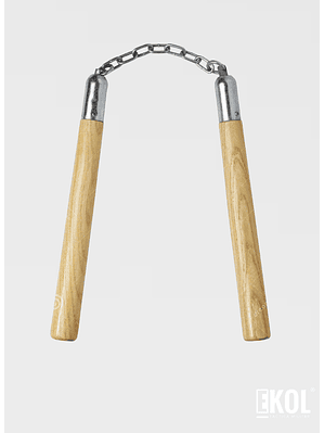 Nunchaku Madera Practico Artes Marciales 31 cm