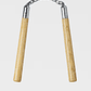 Nunchaku Madera Practico Artes Marciales 31 cm - Miniatura 2