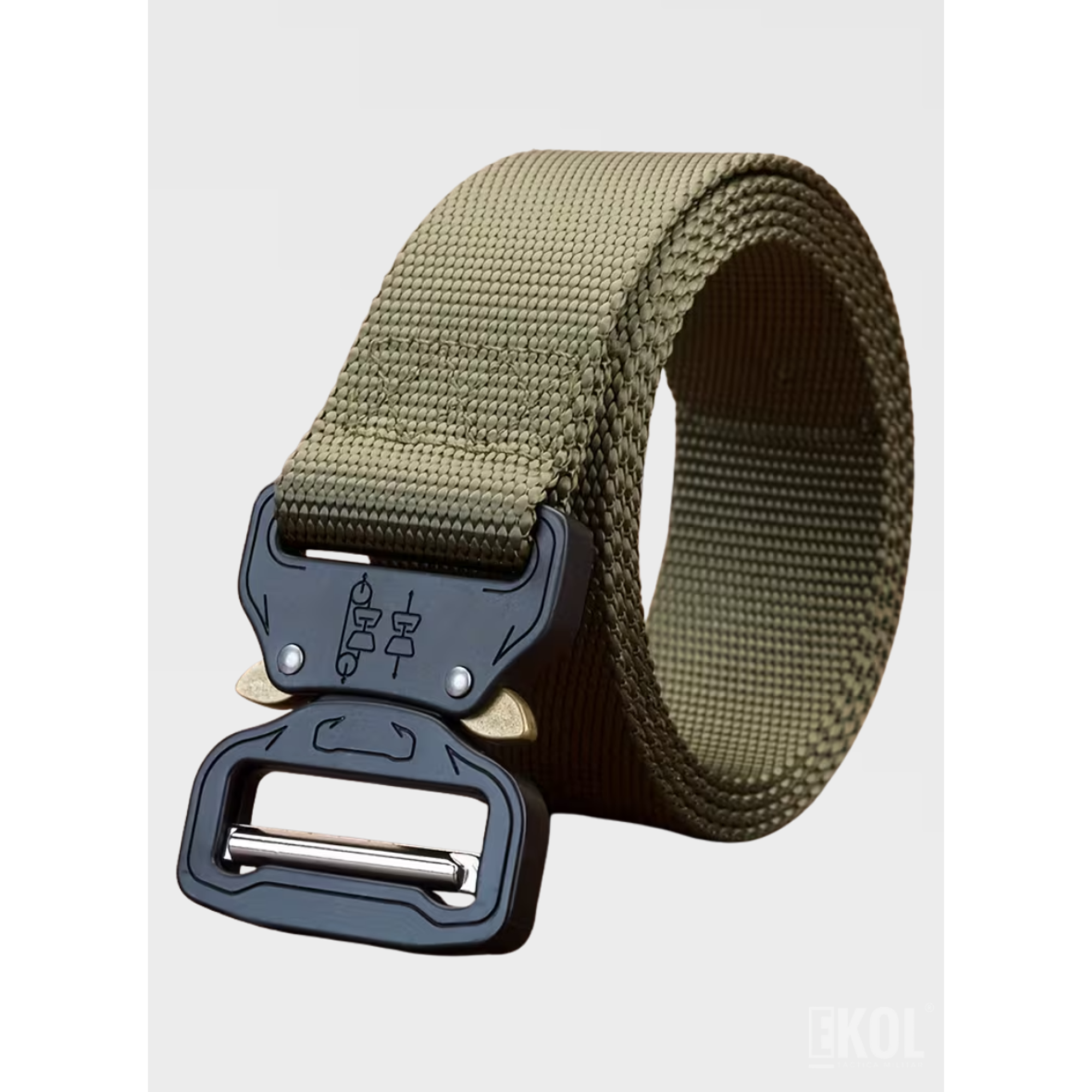 Cinturón de Combate Heavy Duty Tipo Cobra - Nylon Reforzado para Airsoft y Outdoor 4